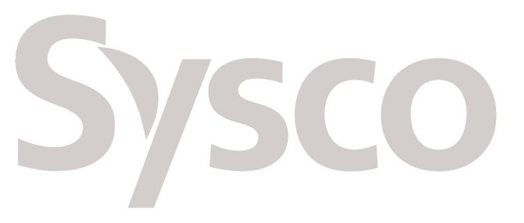 Logo Sysco en gris