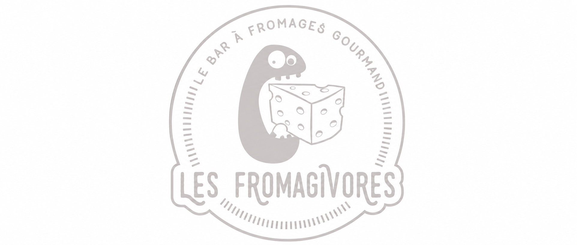 Logo Les fromagivores en gris