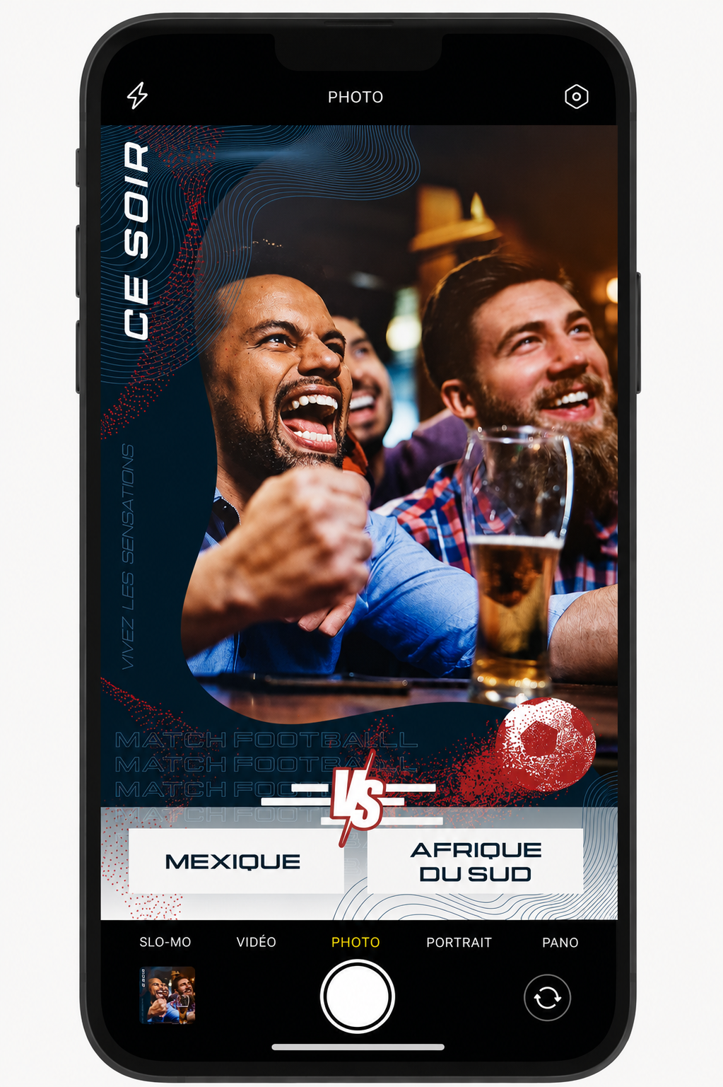Capture d’une photo ou d’une vidéo dans l’application
